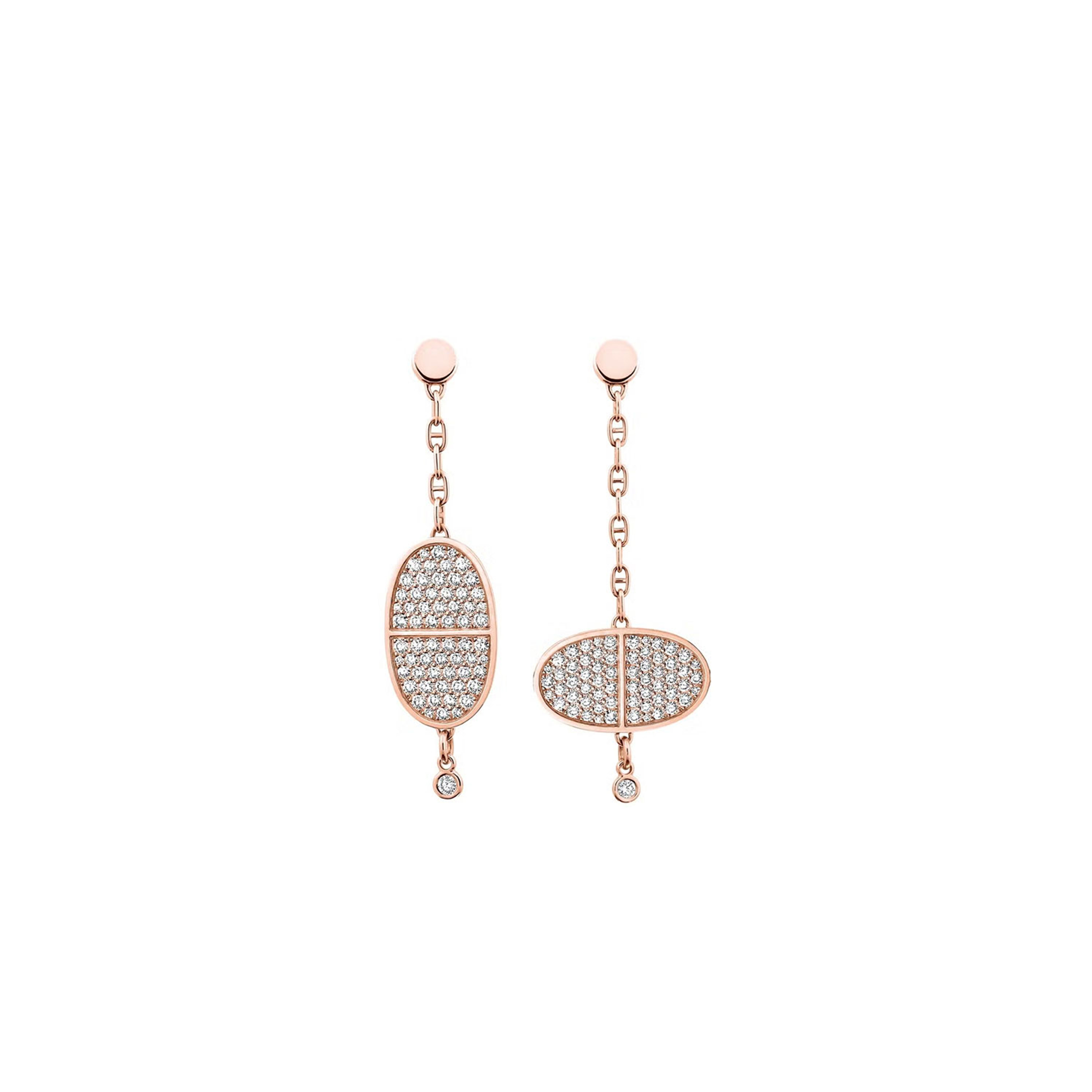 HERMÈS DIAMOND EARRINGS 